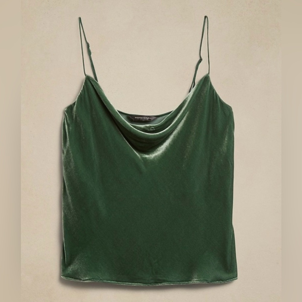Rita Velvet Top | Banana Republic M